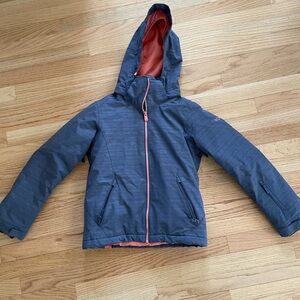 Roxy kids Jacket - Blue and Coral